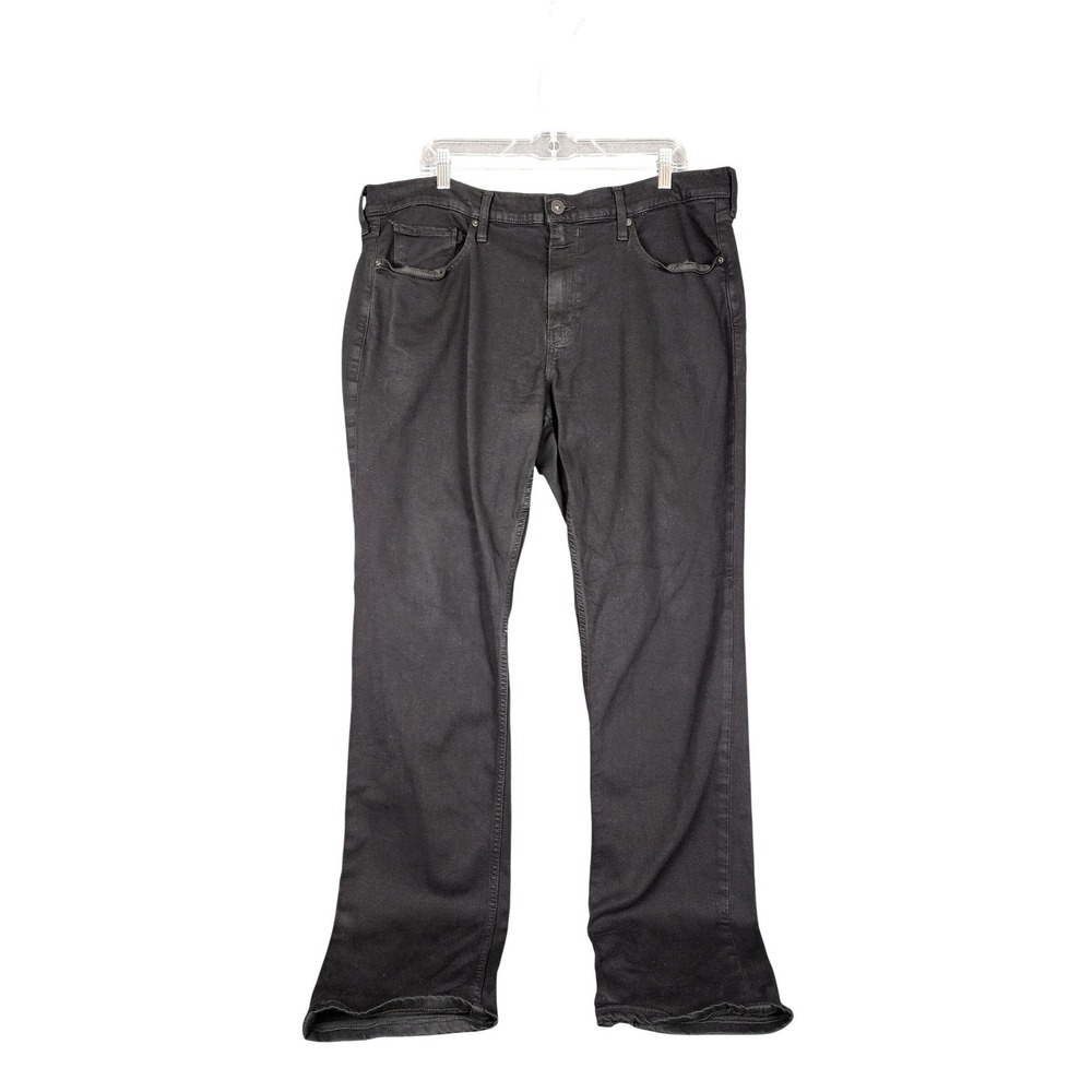 PAIGE Lennox Slim Fit Jeans Mens 40 Black Transcend Denim‎ Pants 40x31.5